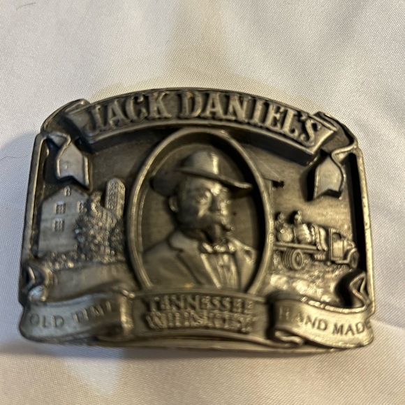 Jack Daniels Other - Jack Daniels Silver Heritage Belt Buckle